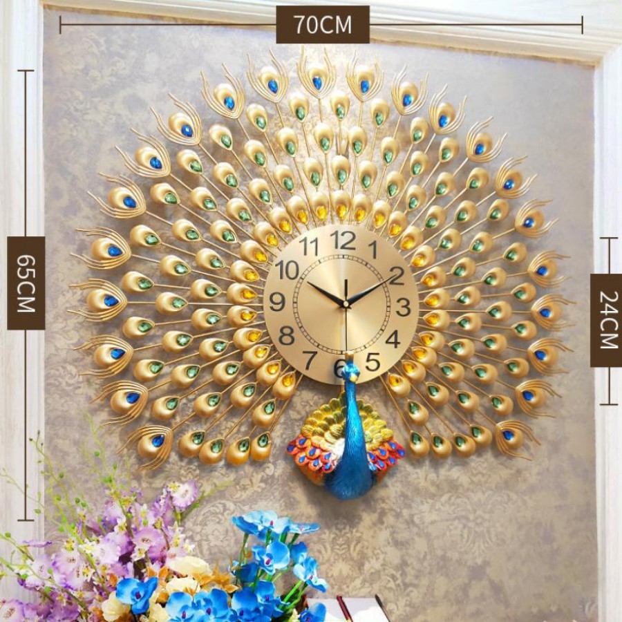 Đồng Hồ Treo Tường Con Công Hl25