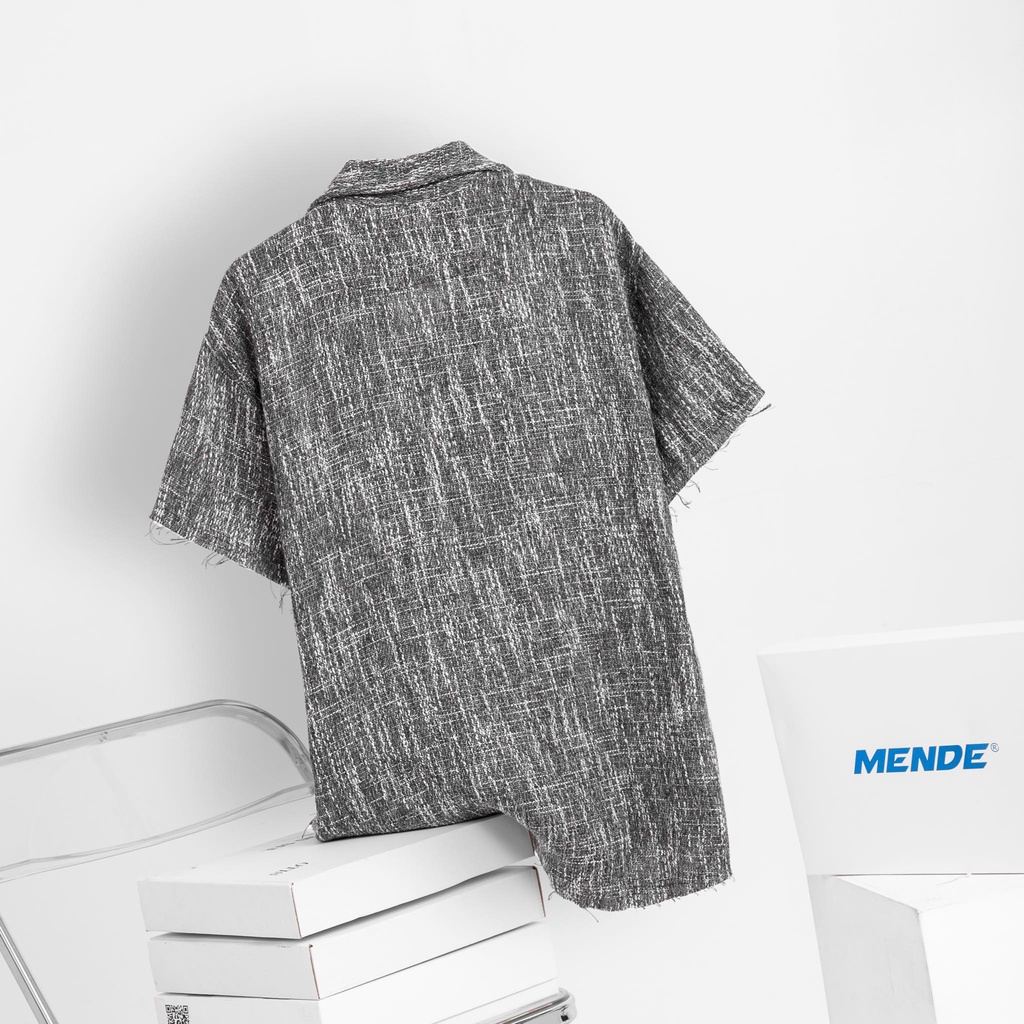 MENDE - Tweed Shirt - Áo sơ mi nam vải tweed 3 màu