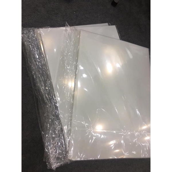 100 tờ Film nhựa trong - đục A3 - A4 in lụa - in lưới