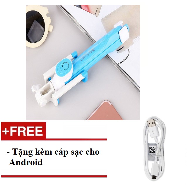 Gậy tự sướng Bluetooth 3 trong 1 kèm chân đế - hàng nhập khẩu tặng kèm cáp sạc đa năng /cáp sạc Android | BigBuy360 - bigbuy360.vn