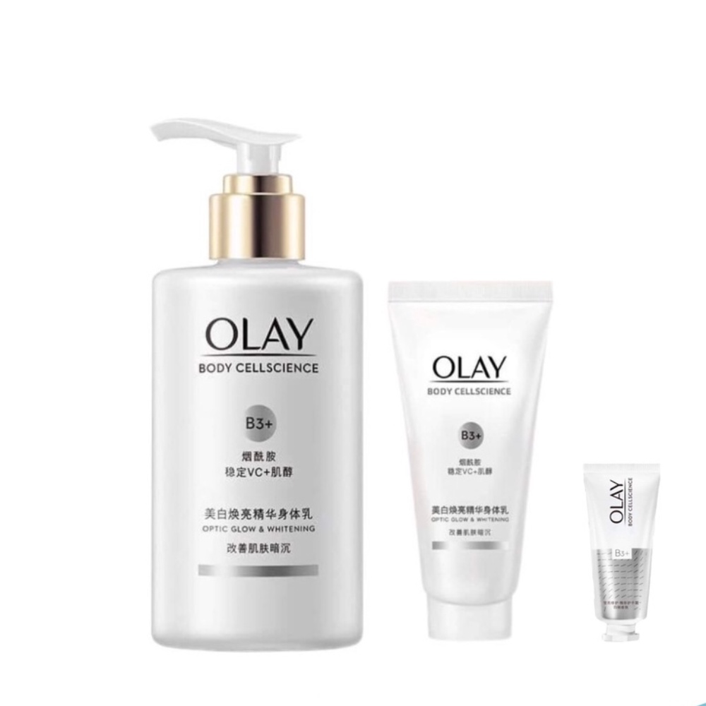 Dưỡng thể OLAY B3+ Body Cellscience Super Bright Whitening cao cấp dưỡng ẩm trắng da 210ml