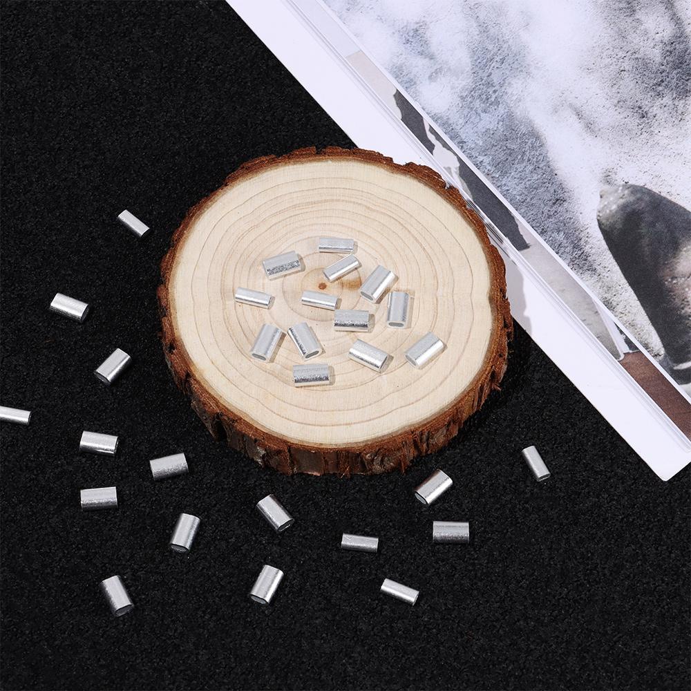 MUVAKO Ống Dây Câu Cá Kép Bằng Thép Không Gỉ 1.0-2.0mm