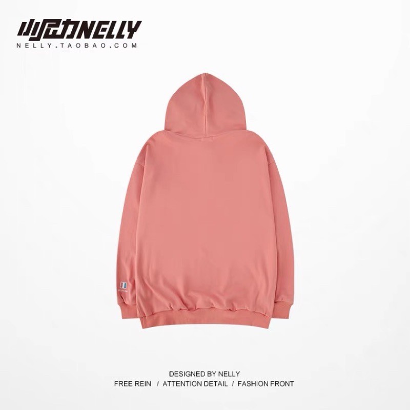 [SẴN] Áo Hoodie da cá NELLY dáng unisex form rộng Dolphin | BigBuy360 - bigbuy360.vn