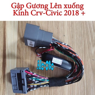 Gập gương - lên xuống kính Honda CRV, Honda CIVIC 2018-2024 hàng Lasixi bảo hành 12 tháng, có video hướng dẫn lắp