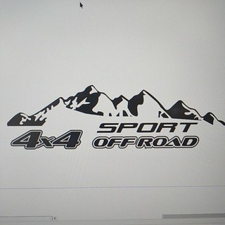 tem dán hông xe ford ranger,wildtrack,xe bán tải