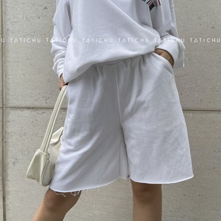 TATICHU Quần thun lửng cột dây - Drawstring Longline Short