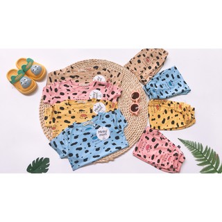 Bộ thun lạnh alibaba hoa văn bò sữa minky moon
