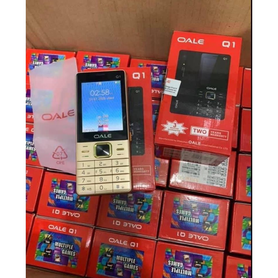 Điện thoại OALE Q4 (3-SIM - Giá Rẻ) dùng cho người già - Bảo hành toàn quốc 12 tháng | BigBuy360 - bigbuy360.vn