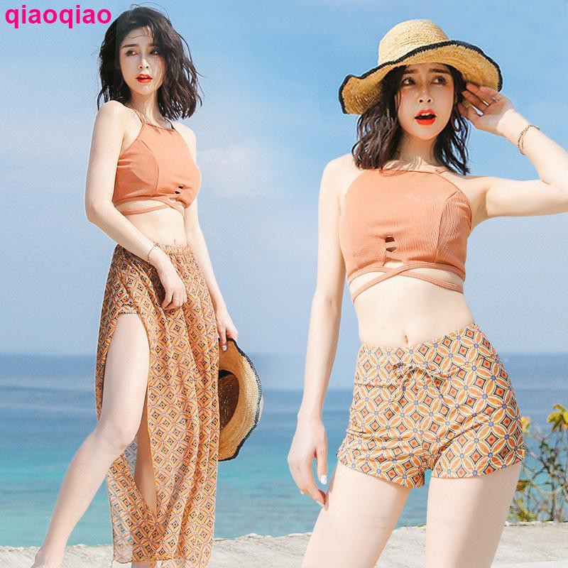 Set Đồ Bơi Kèm Áo Khoác Ngoài Xinh Xắn Dành Cho Nữ | BigBuy360 - bigbuy360.vn