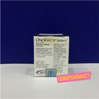 Que thử tiểu đường Onetouch Select (hộp/10 que)