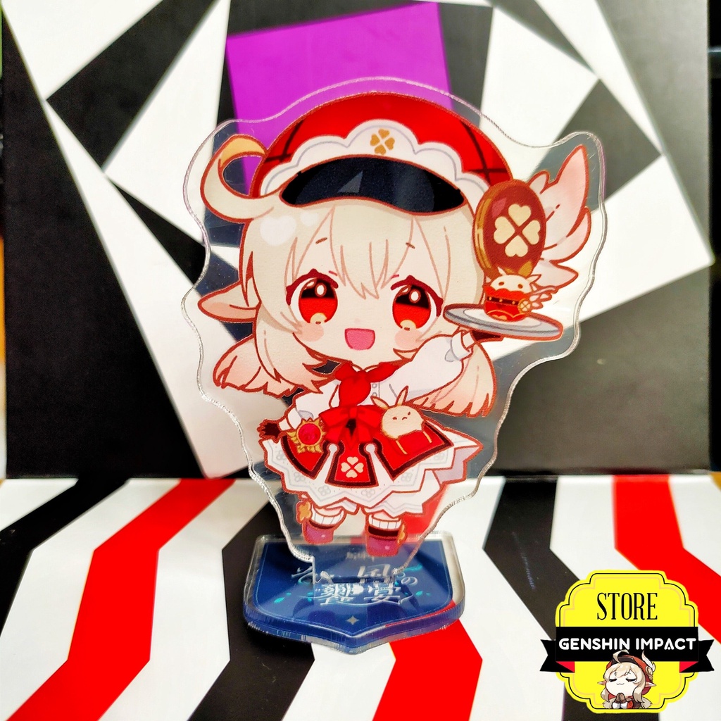 Standee mini để bàn nhân vật Genshin Impact Klee