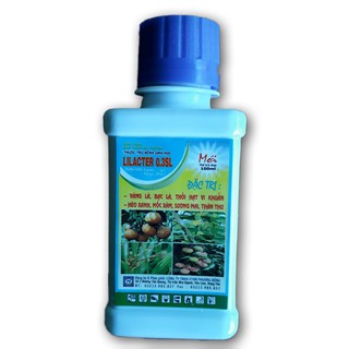 Thuốc trừ bệnh Lilacter 0,3SL 100ml Trị héo xanh, mốc xám, thối hạt vi khuẩn