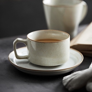 Cốc uống cà phê Latte bằng đá phong cách retro