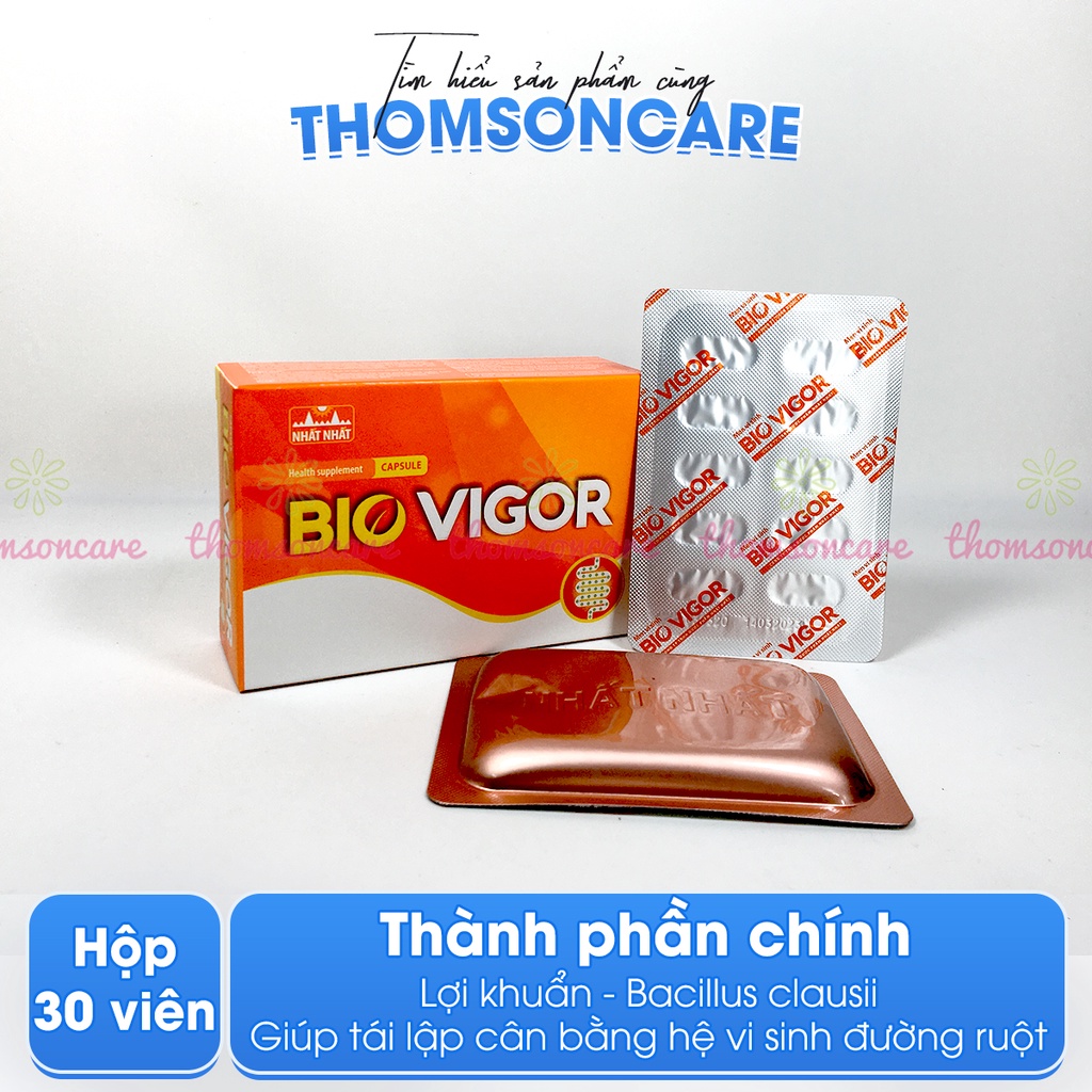 Men vi sinh Bio Vigor - Hỗ trợ giảm rối loạn tiêu hóa - của Dược Nhất nhất cho cả trẻ em và người lớn