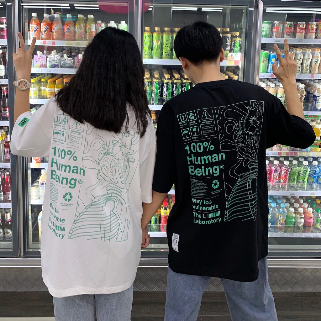 THELSTUDIOS - Tee Human (Áo thun Human trắng và đen) | BigBuy360 - bigbuy360.vn