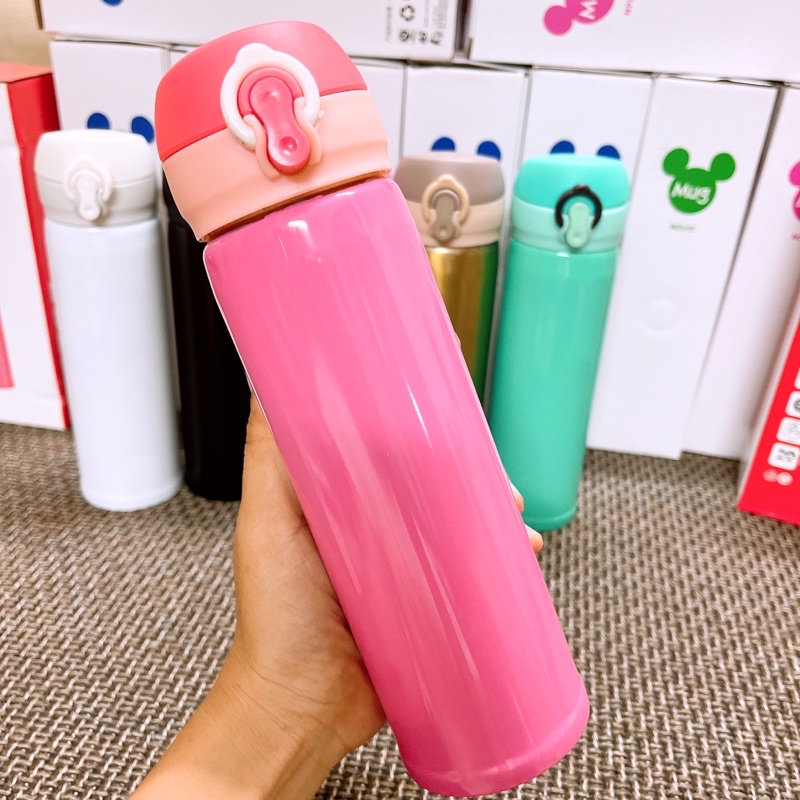 Bình giữ nhiệt nắp bật 500ml dễ thương