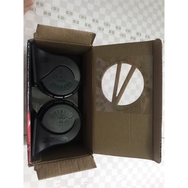 Còi sên Dr.D.Fischer Đức chính hãng cho ô tô - 1 cặp
