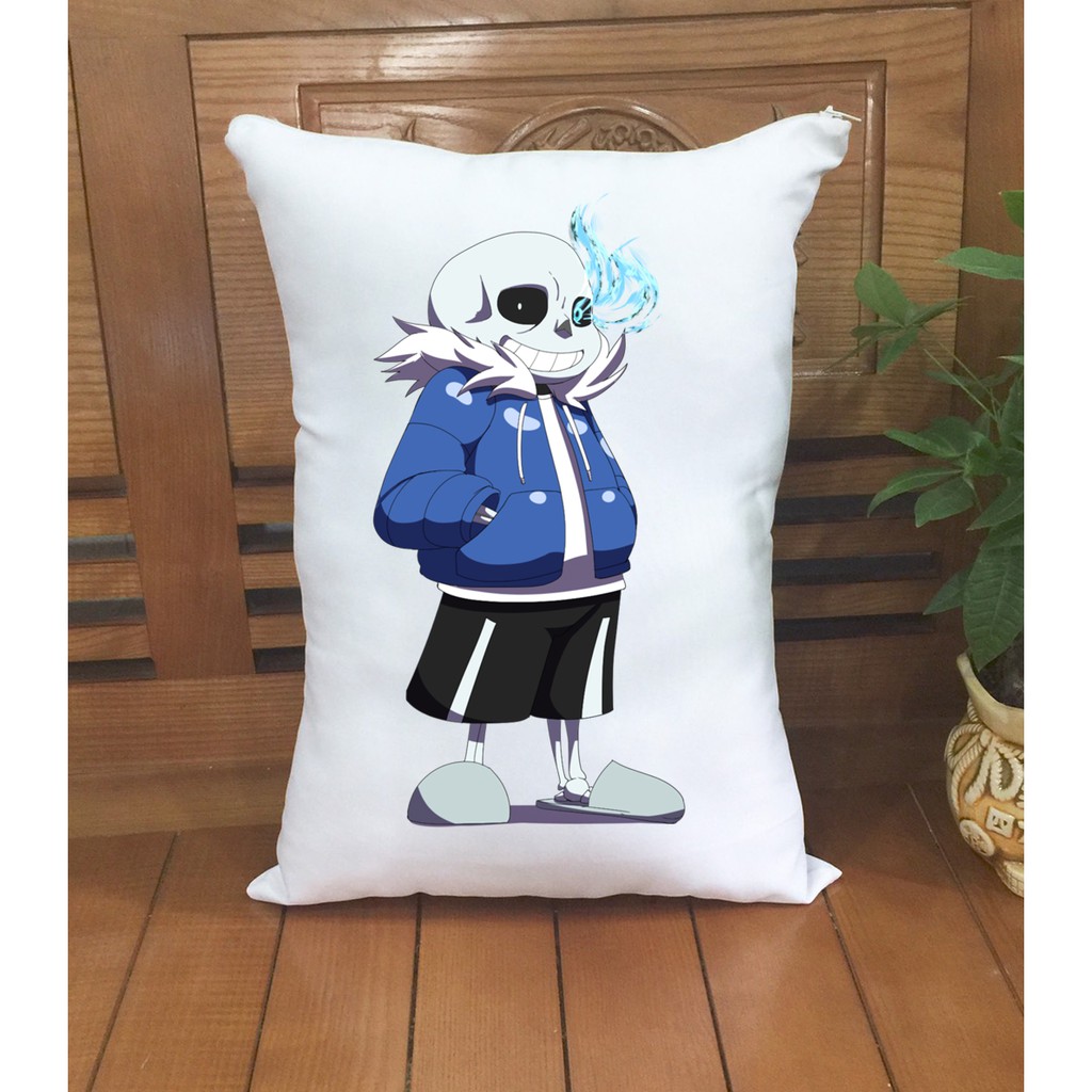 Gối ôm gối ngủ sans Undertale