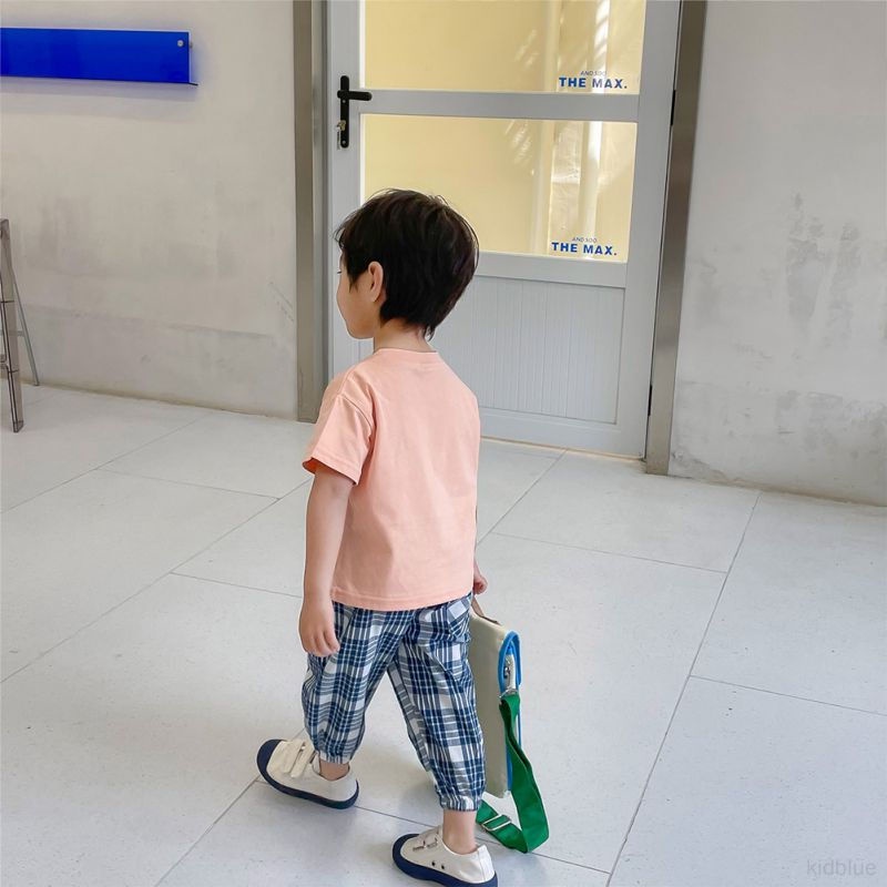 Áo Thun Nam Tay Ngắn Cổ Tròn In Hình Khủng Long Phong Cách Hàn Quốc