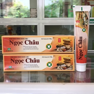 Kem đánh răng dược liệu Ngọc Châu