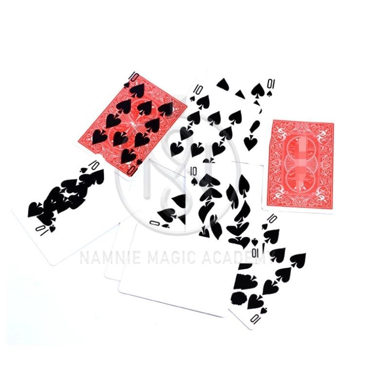 Ảo Thuật In Lá Bài , Đạo Cụ Biểu Diễn Đường Phố, Đồ Chơi Fast Printing Gimmick Cards Presto Printo Magic
