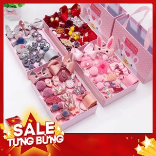 [CHẤT LƯỢNG] HỘP KẸP TÓC 18 MÓN