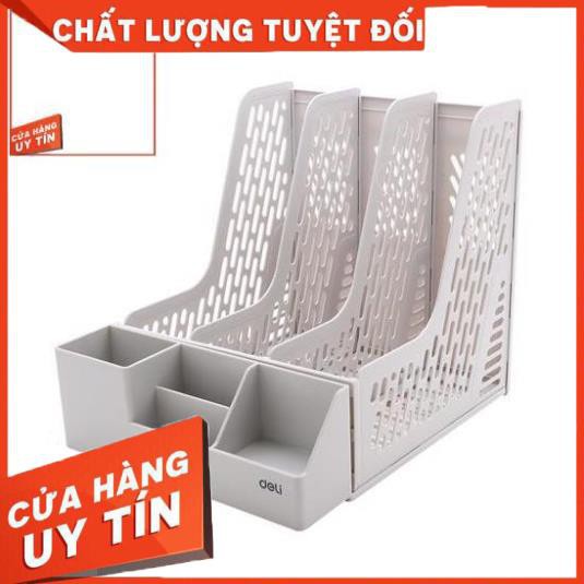 File Nan, Gía 3 Ngăn Và Khay Để Bút Deli Z00112