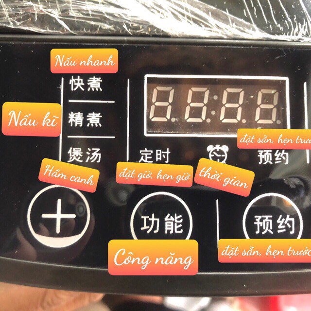 [HÀNG ODER] Nồi Cơm Điện Mini 3l Chất Lượng Cao | BigBuy360 - bigbuy360.vn