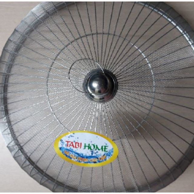 Lồng bàn inox lưới dày size 50cm