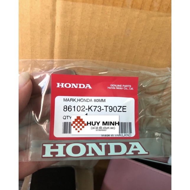 TEM WAVE125i/wave125i DÁN BỬNG CHỮ HONDA ĐỦ MÀU- HÀNG CHÍNH HÃNG THÁI LAN