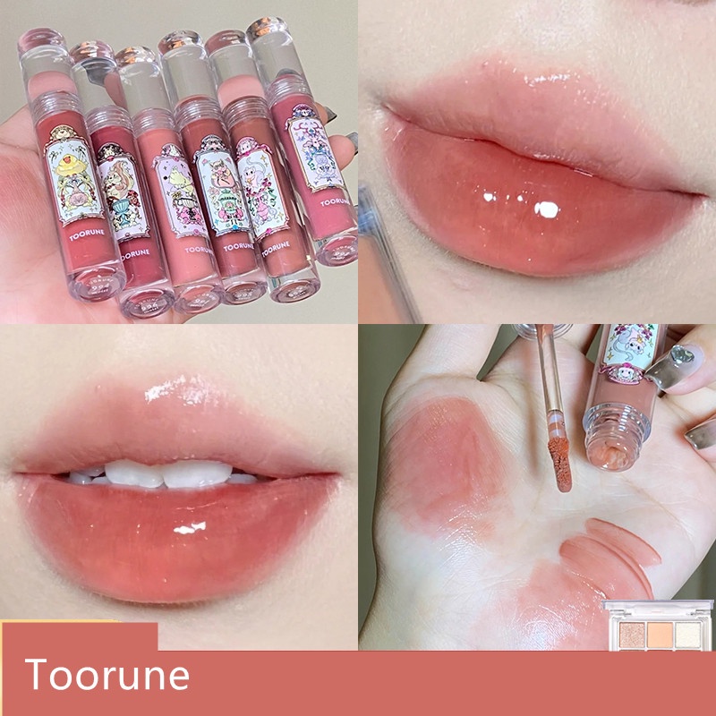 Son bóng khúc xạ dòng công viên giải trí Toorune dưỡng ẩm môi mới