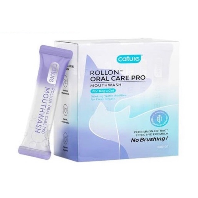 Nước Vệ Sinh Miệng Chó Mèo Giảm Mùi Hôi - Cature Rollon Oral Care Pro MOUTHWASH