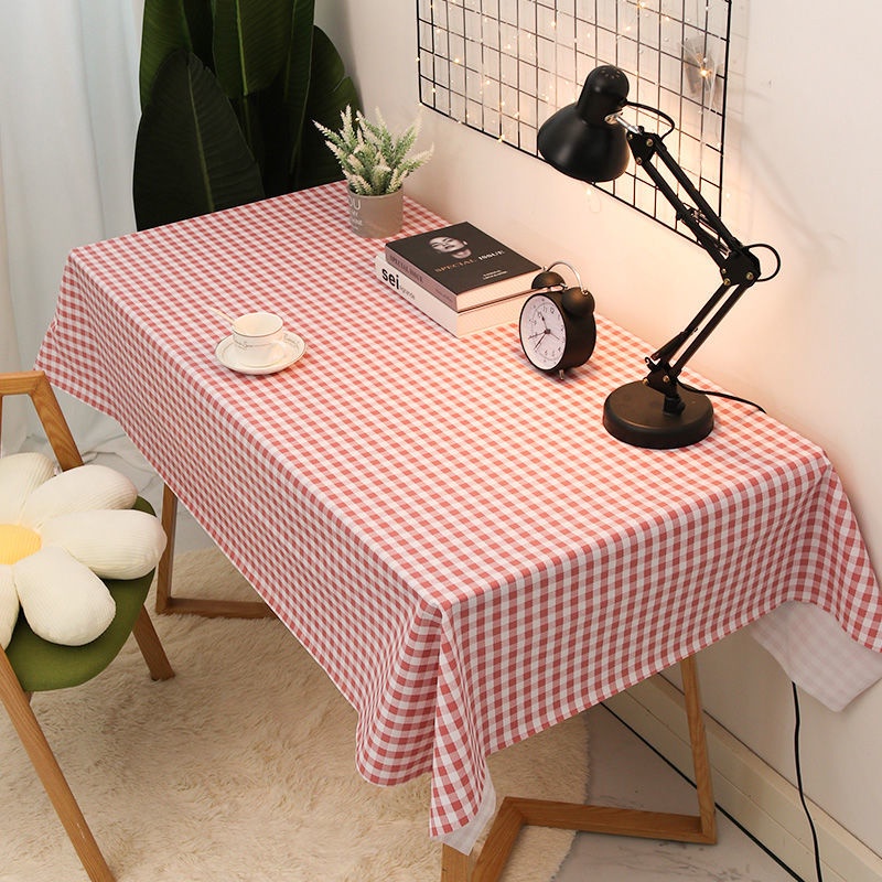 Phong Cách Bắc Âu Khăn Trải Bàn Vuông Khăn Trải Bàn Không Thấm Nước PVC Khăn Trải Bàn Chống Thấm Dầu Khăn Trải Bàn Cà Phê Phòng Khách