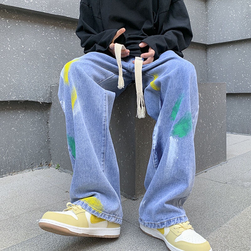 Quần jean dài AOKANG phong cách hiphop dành cho nam