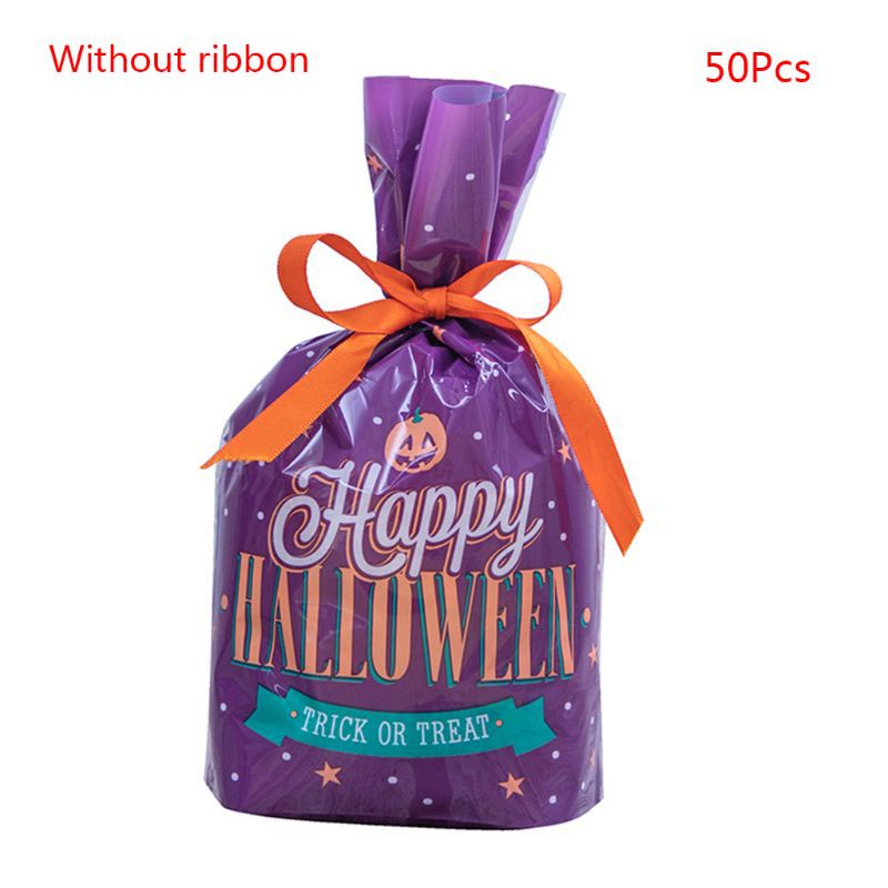 Set 50 Túi Đựng Bánh Kẹo Chủ Đề Halloween