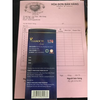 Viên uống Nanocal ( Bổ sung canxi D3 usa VIP)