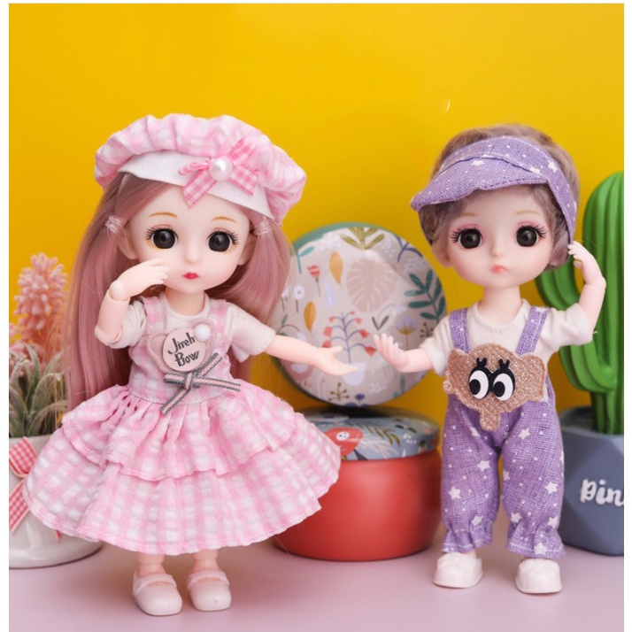 Búp Bê 14 Khớp 18cm Cute