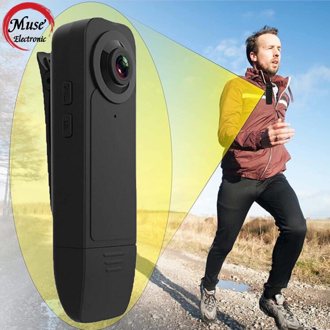 Camera Hành Trình A18 Mini Hd 1080p Có Kẹp Sau Lưng Thiết Kế Tiện Lợi