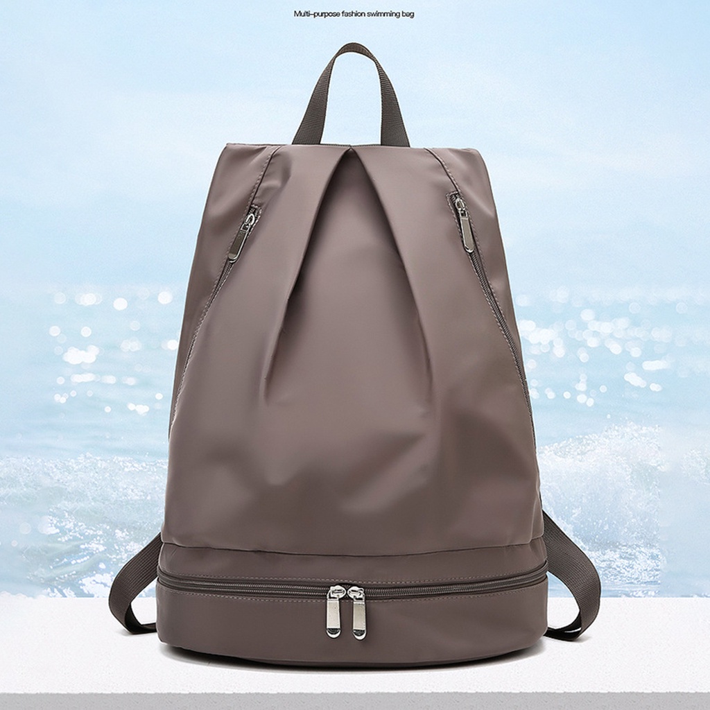 Ba Lô Thể Thao Da PU Chống Thấm Nước Sức Chứa Lớn Cho Nữ