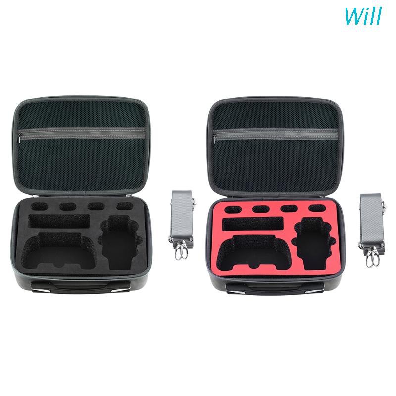 Will Shoulder Bag Large Capacity Portable Travel Storage Battery Carrying Case Compatible with FIMI X8 MINI Drone Accessories