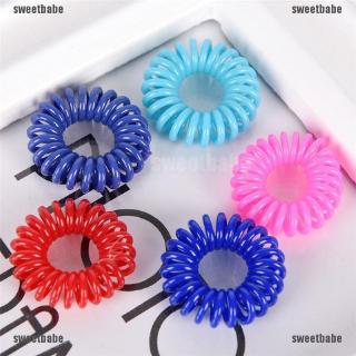 Set 10 Dây Buộc Tóc Lò Xo Co Giãn