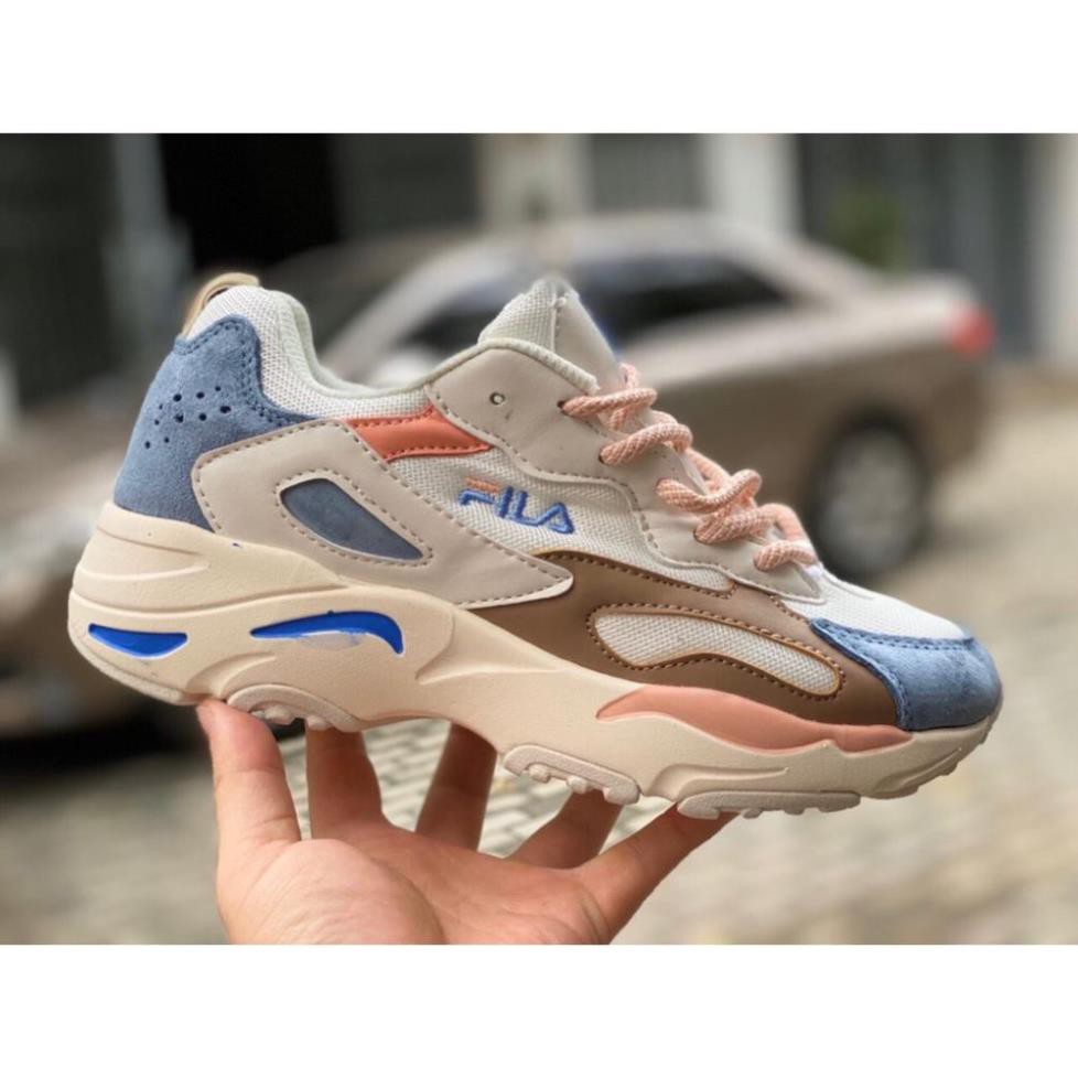 Tết Giày thể thao Fila Ray cao cấp mầu hồng xanh (mẫu mới) Đẹp 👟 2020 . Real* Sales thu ♤ hot ↢ * * . ' '