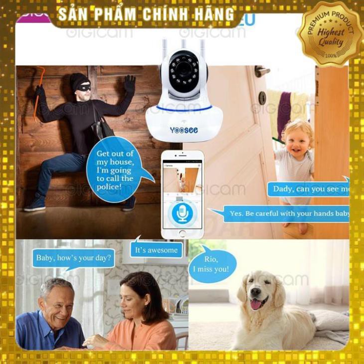 [FREESHIP - Giá Tại Xưởng] Camera YooSee HD720 - 3 Anten Siêu nét | Cài đặt Tiếng Việt | BigBuy360 - bigbuy360.vn