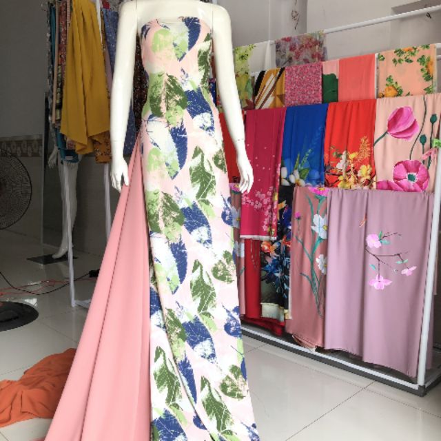 Lụa co giãn 4c