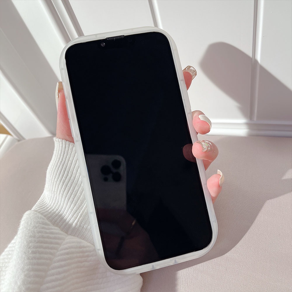 Ốp Điện Thoại Mềm Có Gương Trang Điểm Cho iphone 11 12 13 pro max mini XR XS 7 8 plus