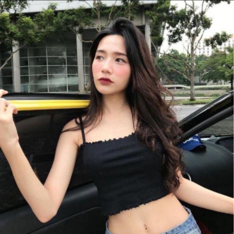 Áo 2 dây cuốn biên