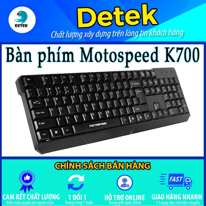 Bàn phím game thủ Motospeed K700