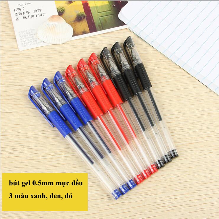 Bút bi/ bút gel các loại mực đều đẹp