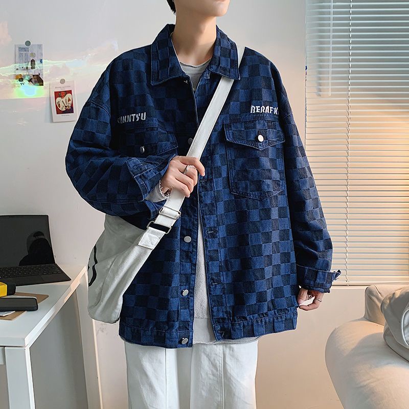 Áo Sơ Mi Hoạ Tiết Kẻ Ca Rô Phong Cách Hàn Quốc