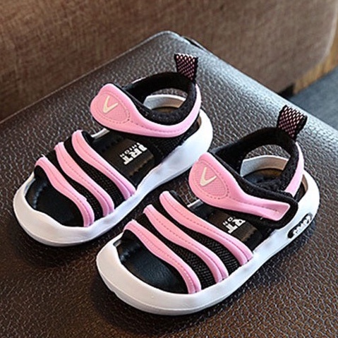 Giày sandal Bigbaby, giày mềm đế chống trượt cho bé gái size 21-28
